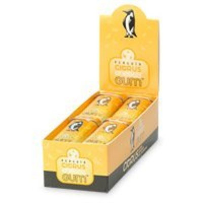 Penguin Citrus Energy Gum with Taurine and Guarana