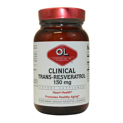 Olympian Labs Clinical Trans-Resveratrol Capsules