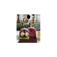 Weddingstar 8770 Miniature Cow Candles in Novelty Barn Gift Box