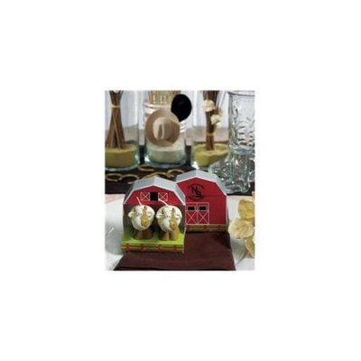 Weddingstar 8770 Miniature Cow Candles in Novelty Barn Gift Box
