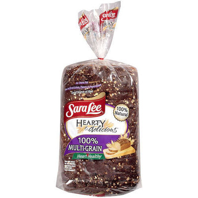 Sara Lee Hearty & Delicious 100% Multi-Grain Bread, 24 oz