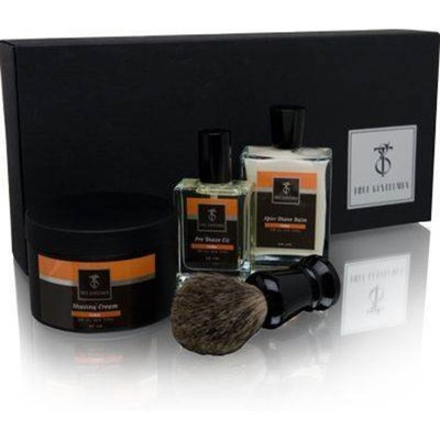 True Gentlemen Cedar A Gentlemen's Shave 4 Piece Set