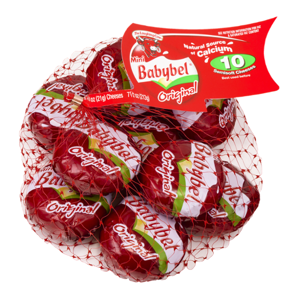 The Laughing Cow Mini Babybel® Original Cheeses - 10 CT