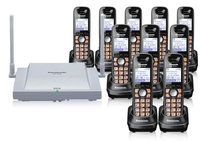 Panasonic BTS T0155-WT126(10pk) Business DECT Phone w/ Cell Station