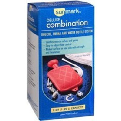 Sunmark Faultless By Apotthecary Products, Inc. Faultless Goodhealth Combination Style Douche, Enema and Water Bottle System Latex Free, 1-Count