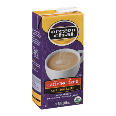 Oregon Chai Caffeine Free Chai Tea Latte Concentrate