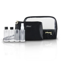 Jacki Design ABC14023CH Royal Blossom 6Pc Travel Set Champagne