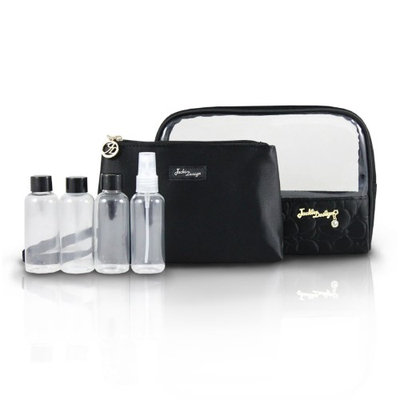 Jacki Design ABC14023CH Royal Blossom 6Pc Travel Set Champagne