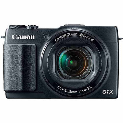 Canon PowerShot G1X Mark II 12.8MP Digital Camera with 5X Optical