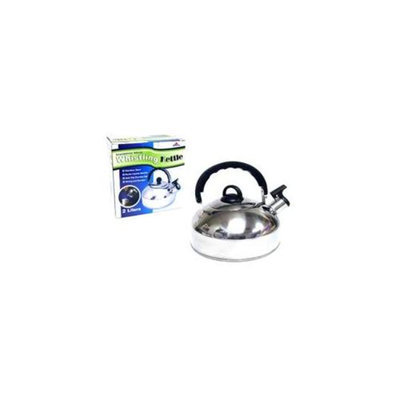 Tectron KT061 Stainless Steel Whistling Kettle, Pack Of 8