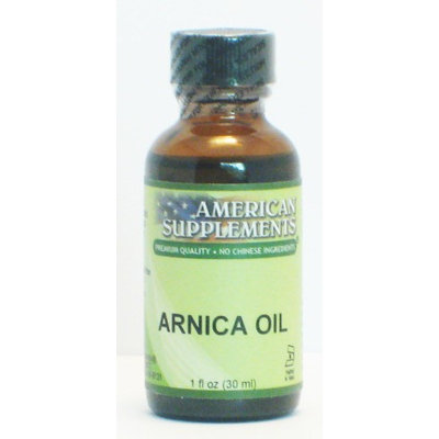 Arnica Oil No Chinese Ingredients American Supplements 1 oz Liquid