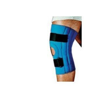 Sportaid, Knee Brace, Open Patella, Blue Neoprene, X Large, size: 17-19 inches - 1 ea