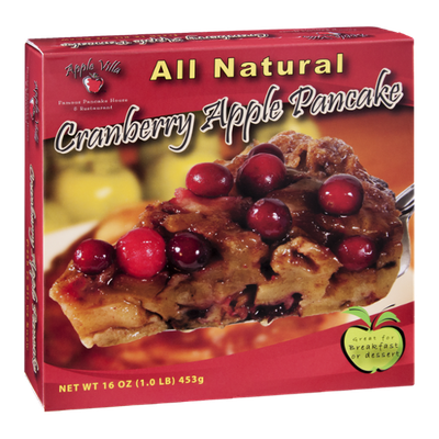 Apple Villa Cranberry Apple Pancake All Natural