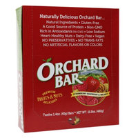 Orchard Bars Fruits & Nuts 12/1.4oz, Strawberry, Raspberry & Walnut Bar, 16.8 oz