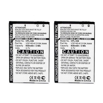 Battery for Siemens V30145-K1310K-X444 (2-Pack) V30145-K1310K-X444 Batteries 2-Pack for Siemens Phones