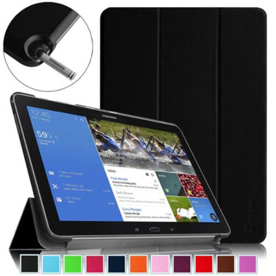 Fintie SlimShell Case Cover Ultra Slim Lightweight Stand for Samsung Galaxy Note Pro 12.2 & Tab Pro 12.2 Tablet, Black