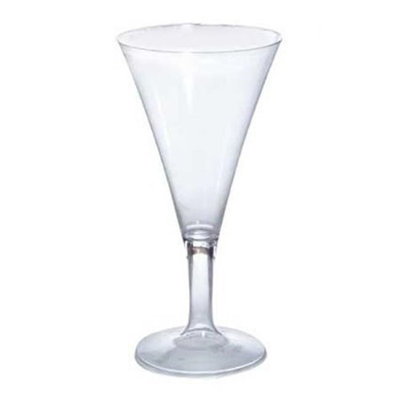 Fineline Settings 2 oz Tyny 1 Piece Plastic Champagne Flutes 96 CT