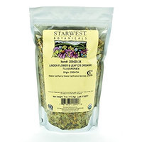 Starwest Botanicals Organic Linden Leaf & Flower C/S - 4 oz