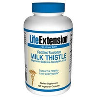Life Extension - CERTIFIED EUROPEAN MILK THISTLE 750 mg 120 VEGETARIAN CAPSULES