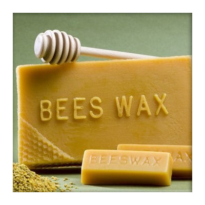 Home Naturals Organic Beeswax Block Yellow 1 Lb
