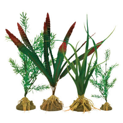 Marineland MARINELANDA Artifical C-Size Aquarium Plant Multi Pack