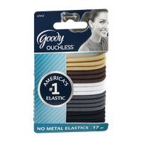 Goody Ouchless No Metal Elastics - 17 CT
