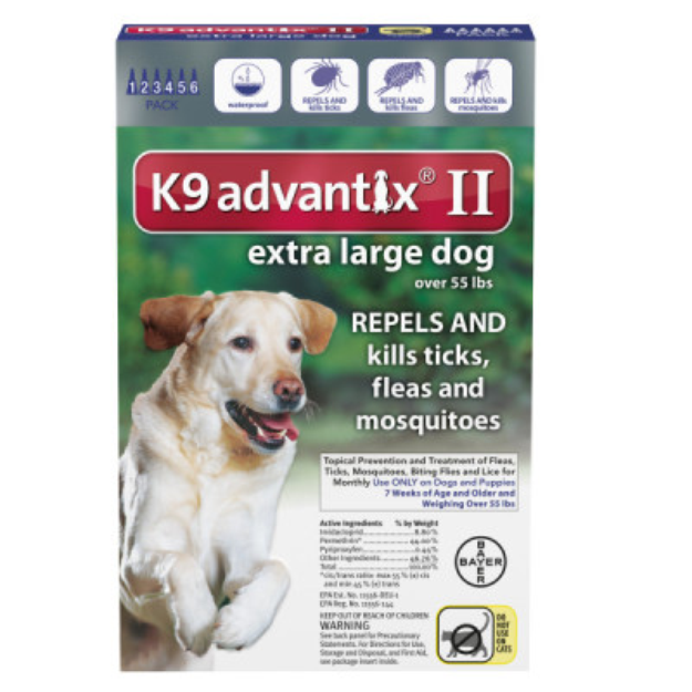 K9 AdvantixA II Flea & Tick Dog Treatment