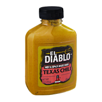 El Diablo Texas Chili Medium Hot & Spicy Mustard