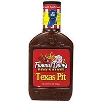 Famous Dave's BBQ Sauce Texas Pit, 19-Ounce (Pack of 6)