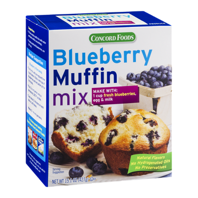 Concord Foods Blueberry Muffin Mix