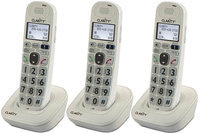 Clarity D702HS (3-Pack) Amplified Additional Handset Cordless Phone