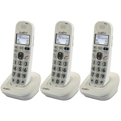 Clarity D702HS (3-Pack) Amplified Additional Handset Cordless Phone