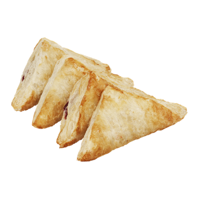 Ahold Freshly Bake Turnovers Cherry Filled - 4 CT
