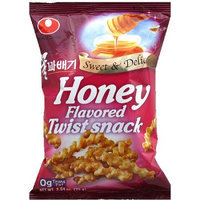 Nong Shim Honey Flavored Twist Snack, 2.64 oz, (Pack of 20)