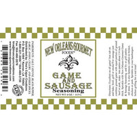 New Orleans Gourmet Game and Sausage Seasoning