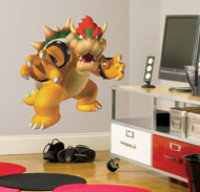 Global Holdings Inc Bowser Peel & Stick Wall Decal
