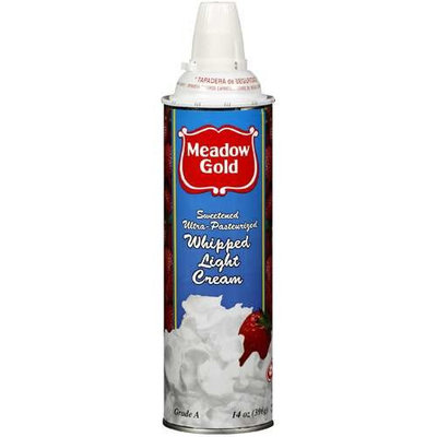 Meadow Gold Light Whipped Cream, 14 oz