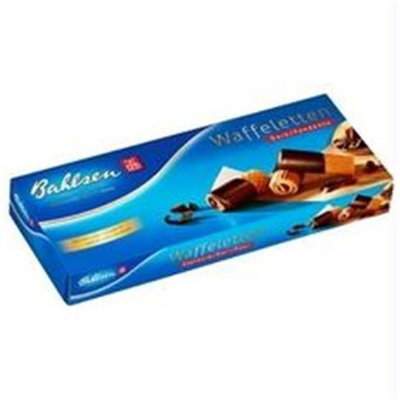Bahlsen B76425 Bahlsen Dark Chocolate Dipped Wafer Rolls -12x3.5oz