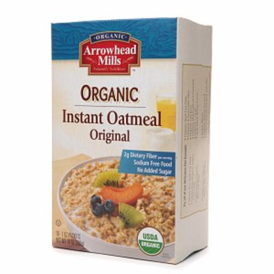 Arrowhead Mills Instant Oatmeal Plain Original Flavor