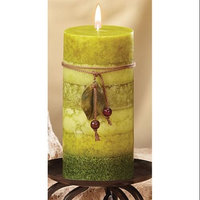 Cc Home Furnishings Pack of 4 Naturals Serenity Aromatherapy Scented Pillar Candles 6