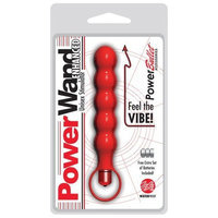 PowerBullet Power Wand Enhanced Red 20 Cm X 3 Cm 3-Speed Wireless Waterproof