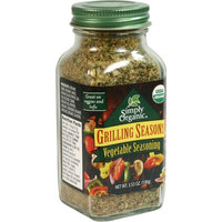 Simply Organic Certified Organic Grilling Seasons Vegetable Seasoning