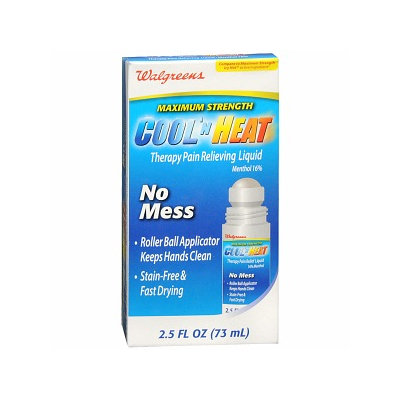 Walgreens Cool n Heat Therapy Liquid Pain Relief Maximum Strength