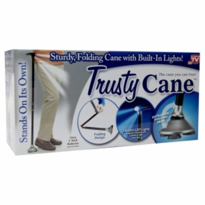 Trusty Cane Folding/Lighted Cane, 1 ea