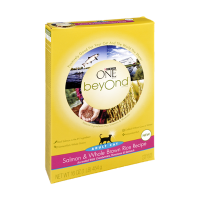 PURINA ONE® Beyond Salmon & Whole Brown Rice Recipe Adult Cat Food