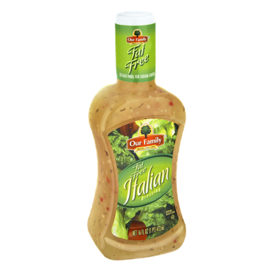 Our Family Fat Free Italian Dressing