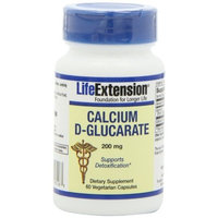 Life Extension Calcium D-glucarate 200 Mg , 60 Capsule