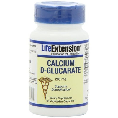 Life Extension Calcium D-glucarate 200 Mg , 60 Capsule