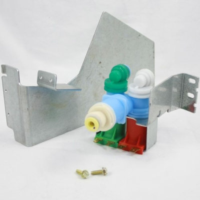 Genuine OEM W10247725 2315533 Whirlpool Water Valve Kit W/ Directions & Bracket