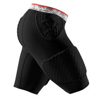 McDavid 7991 Hex Short with Contoured Wrap Around Thigh Black